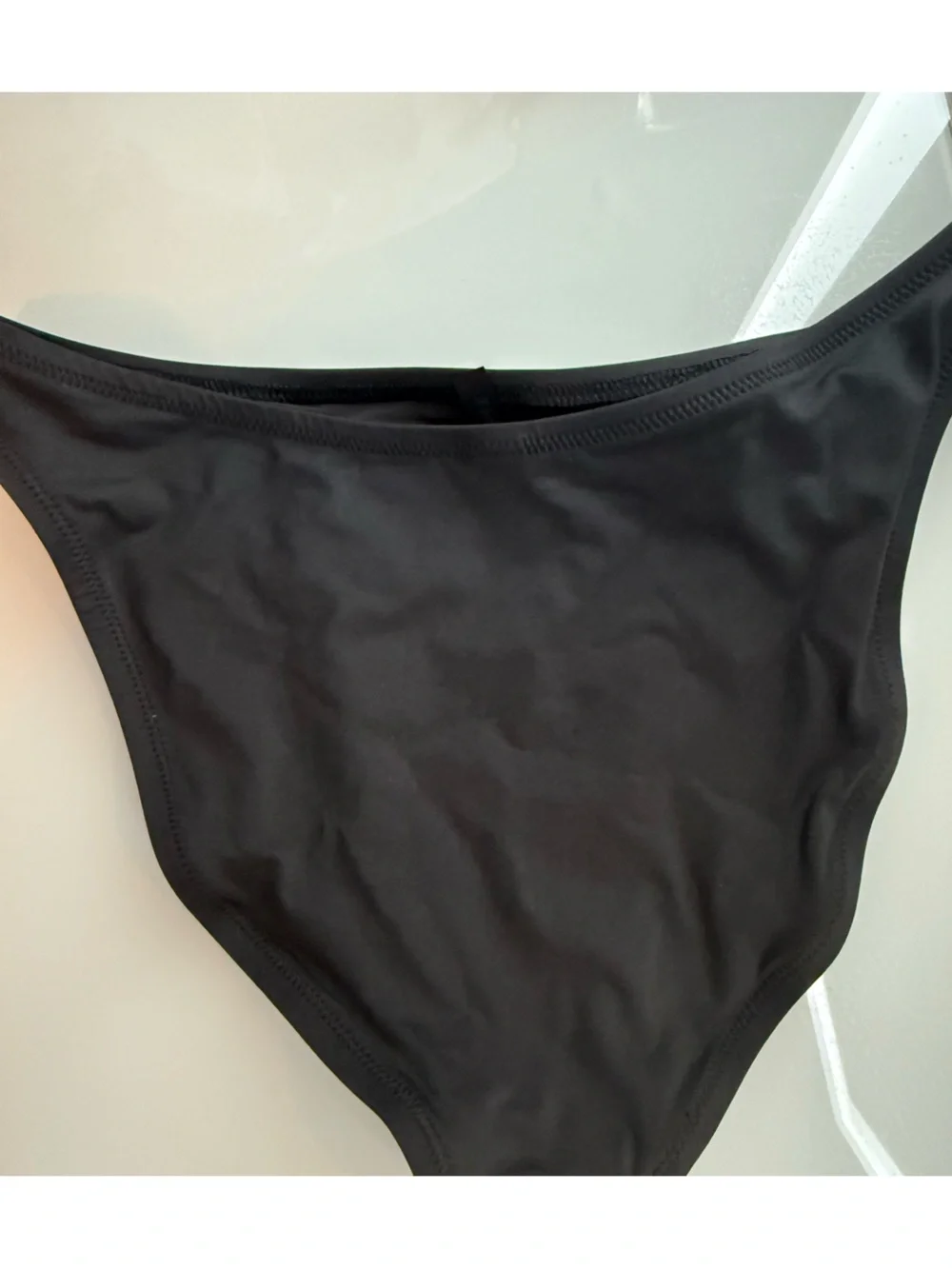 Skims black bikini bottom-S
